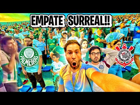 PALMEIRENSES EM CHOQUE COM O EMPATE HEROICO DO CORINTHIANS/ Palmeiras 2 x 2 Corinthians