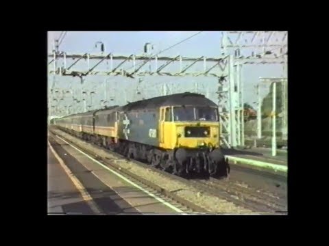 Trains In The 1990's   Nuneaton Drags & Diversions, October 1991
