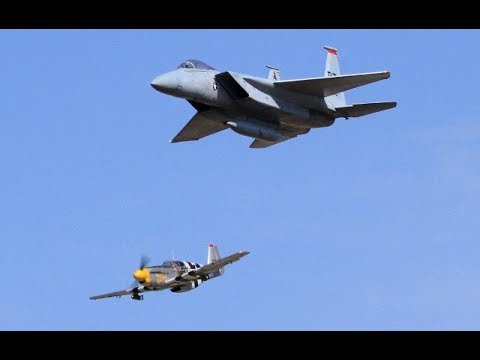 RC JETS & WW2 FIGHTERS - MULTIPLE AIRCRAFT DISPLAY AT THE BMFA NATS - 2017