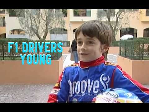 F1 Drivers When They Were Young (Subtitles in English)