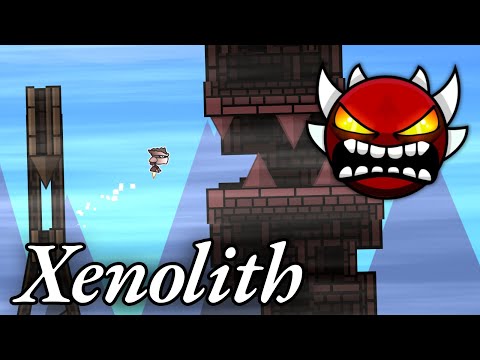 "Xenolith" by mariokirby1703 & Xepheron [w/ coin] (Extreme Platformer Demon) | Geometry Dash 2.2