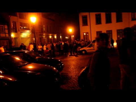 Stendal Deutschland Ghana auf dem Markt Party Fussball Sachsen Anhalt Janowski