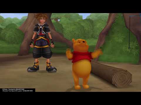 Kingdom Hearts II Final Mix (PS4) Cutscene #127 - Pooh forgets Sora