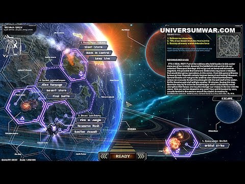 Universum War Front — GUI for Missions & Skirmish, Air Force, Survival Mode