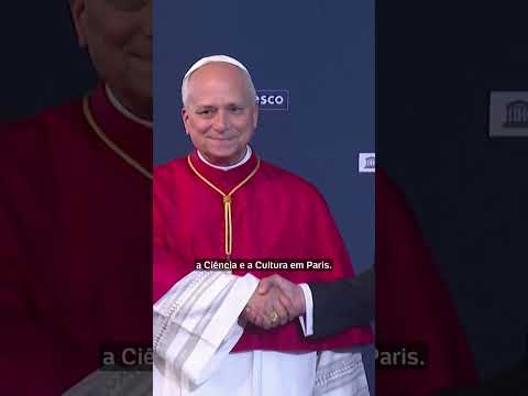 Papa Leão 14 é aclamado em sua primeira visita oficial a Paris