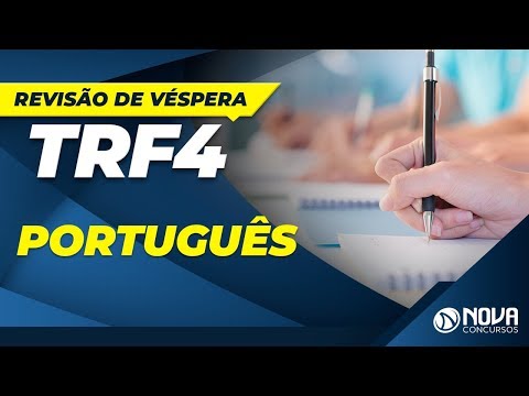 Concurso TRF4 2019 - Revisão de Véspera - Português