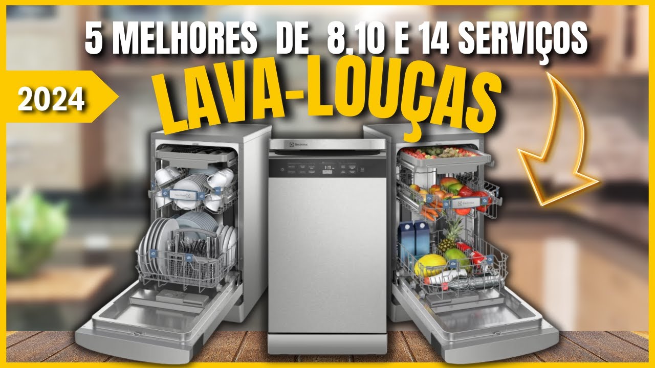 💦Qual a Melhor Lava Louças Comprar? Lava Louças de 8 serviços, 10 e 14 serviços
