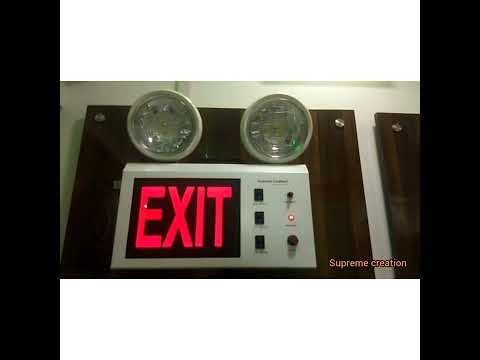 Industrial Emergency Exit Beam Light