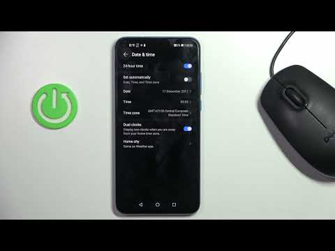 How to Change Date & Time on Honor View 20