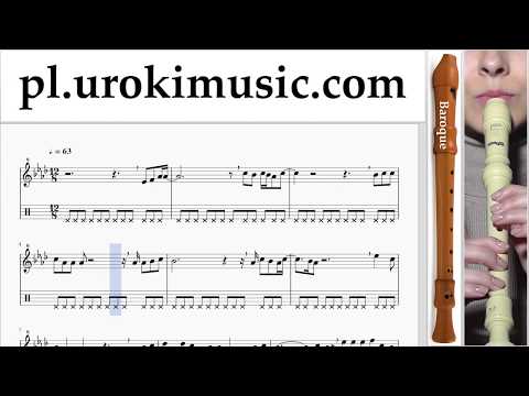 Nauka Gry Na Flecie Prostym (Barokowy) Ed Sheeran - Perfect Nuty Poradnik um-i463