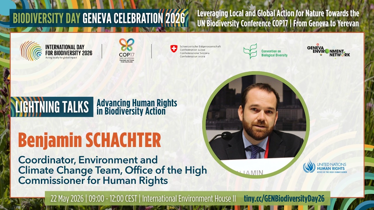 Advancing Human Rights in Biodiversity Action  | International Day for Biological Diversity 2026