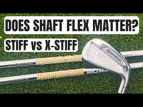 Does Iron Shaft Flex Make A Difference?  Extra Stiff vs Stiff - X100 vs S300