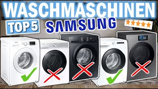 Top 5 SAMSUNG WASCHMASCHINEN 2025 | Die besten Samsung Waschmaschinen Vergleich