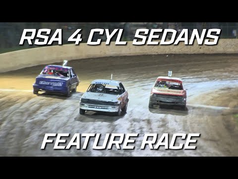 RSA 4 Cylinder Sedans: A-Main - Grafton Speedway - 11.12.2021