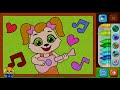 Coloring Games Coloring Book Painting Glow Draw Coloring Learn