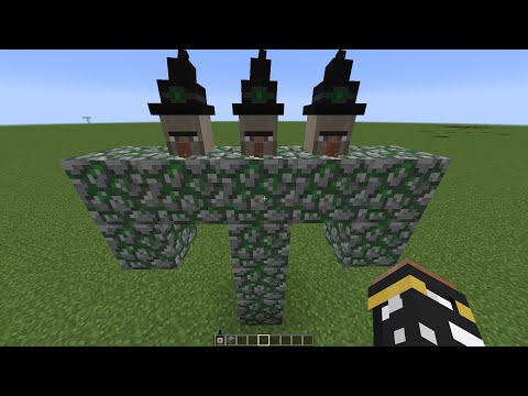 what if you create a TRIPLE WITCH BOSS in MINECRAFT