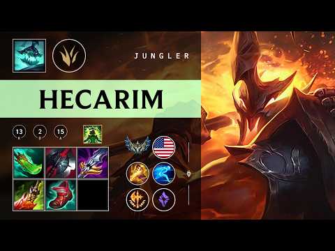 Hecarim Jungle vs Rumble - NA Challenger Patch 26.03