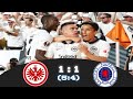Eintracht frankfurt 1:1 Rangers (pen 5:4) Final  Europa league 2022 #frankfurt #rangers