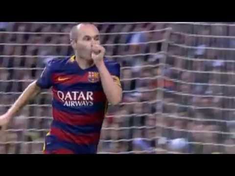 Real Madrid vs Barcelona 2015 2016 gol de iniesta