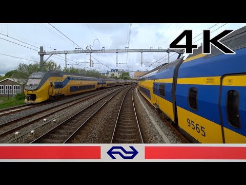 Oldest train tunnel in NL 4K CABVIEW HOLLAND Amsterdam - Alkmaar SGM 6mei 2019