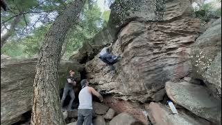Video thumbnail of Dulcinea, V7. Flatirons