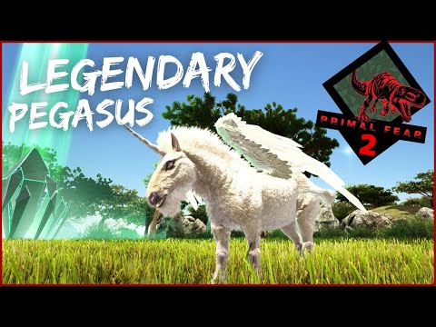 Ark Primal Fear Temp 2 Ep.30: CAÇANDO COM O LEGENDARY PEGASUS, PARA SUA EVOLUÇÃO!!!