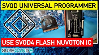 How to Flash NUVOTON IO Using SVOD 4 Guide Tutorial. Lenovo ThinkPad L13 Yoga