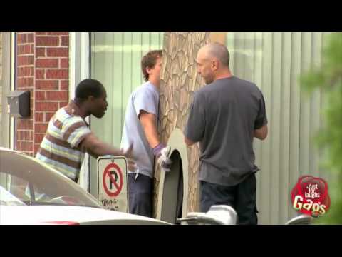Kid Disappears In Brick Wall Prank - Just For Laughs Camera
