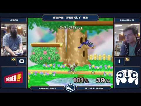 S@PS 32 Melee Singles - JMOAN (Sheik) vs billyboy48 (Fox) - Winner's Semis