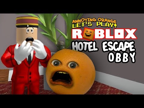Roblox Hotel Escape Obby Annoying Orange Plays Apphackzone Com - roblox escape from the office obby read desc
