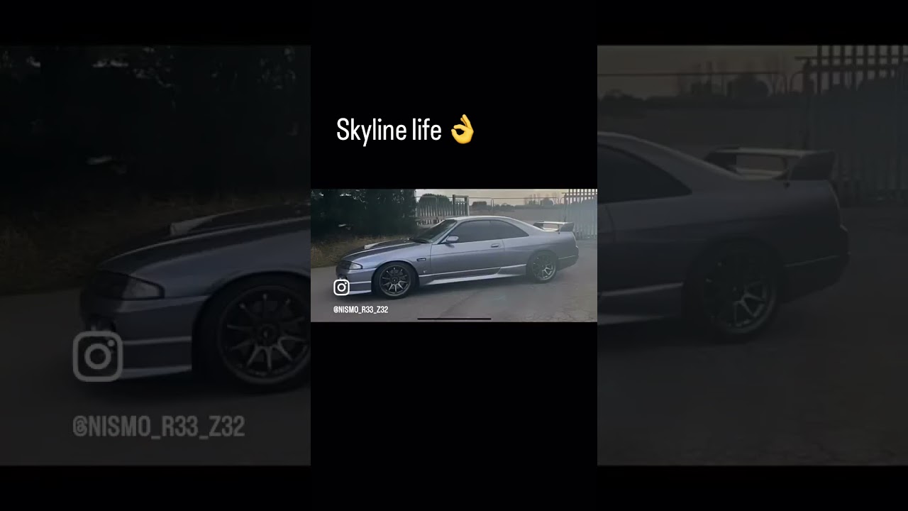 My Nissan Skyline R33 - Love the 90s JDM Scene 👌