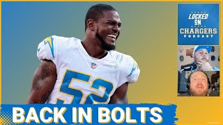 Chargers Reunite With LB Denzel Perryman | Mock Draft if LA Trades Back for the 11th and 23rd Picks