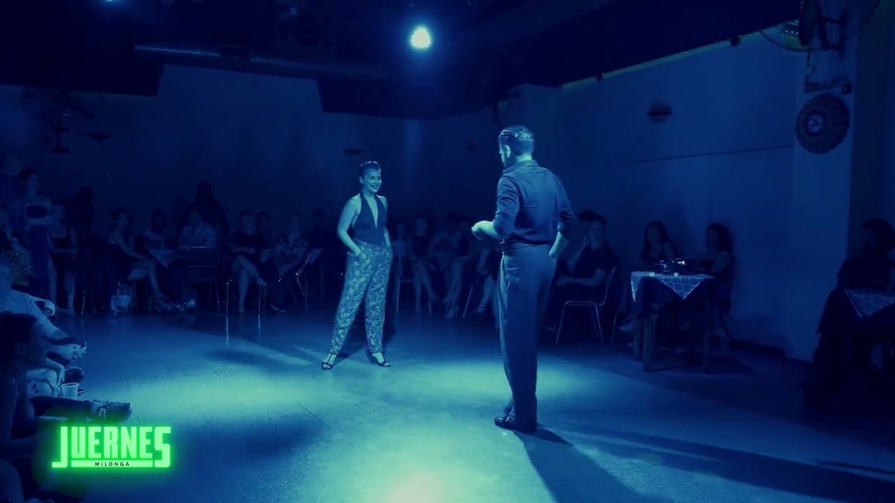 SOL CERQUIDES Y FERNANDO GRACIA EN JUERNES MILONGA