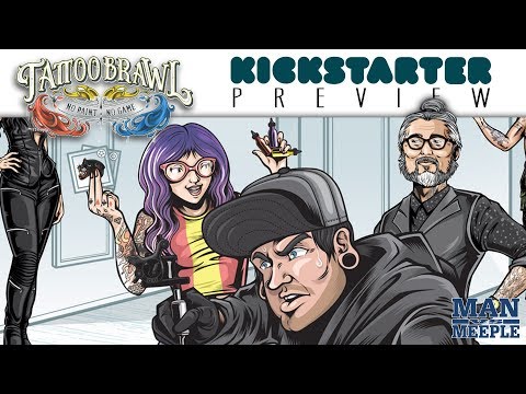 Tattoo Brawl Preview by Man vs Meeple