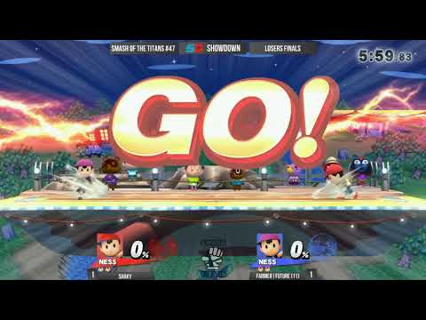 Smash of the Titans #47 - Loser Finals: Shaky (Ness) vs Farmer|FuTure (Ness)