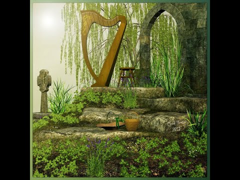 Irish/Celtic set on harp, live performance (no video for first 15min)