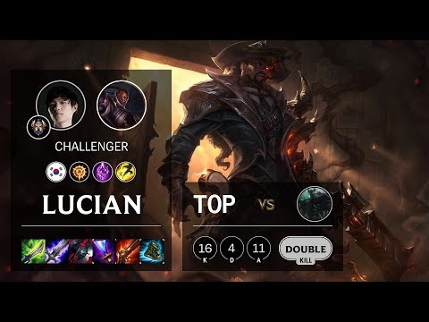 Lucian Top vs Mordekaiser - KR Challenger Patch 10.9