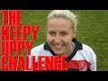 Lincoln Ladies midfielder Sophie Barker KeepyUppy ...