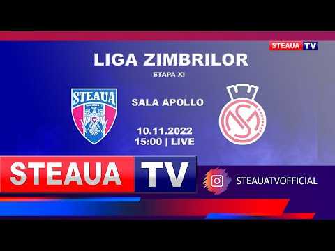STEAUA BUCUREȘTI - CSM ORADEA | LIVE | ^ | LIGA ZIMBRILOR |