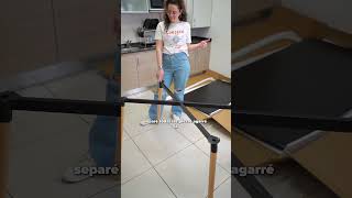 Video de Mesa de comedor rectangular diseño escandinavo Eames Utile 120x80 cm