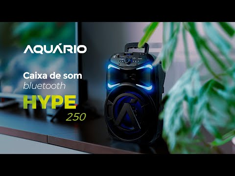 CAIXA ACÚSTICA AMPLIFICADA BLUETOOTH 8'' 250W