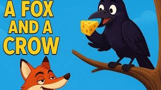 A Fox and A Crow | A Clever Tale with a Powerful Moral/English Story @TheStoryZon