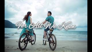 FOR ALL WE KNOW by Perry Como (with Lyrics) , song cover by Ed