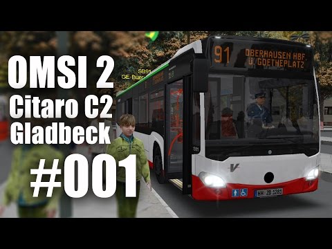 OMSI 2 mit dem Citaro C2 durch Gladbeck Linie SB91 #001