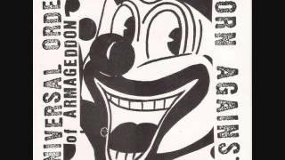 universal order of armageddon/born against - split 7"