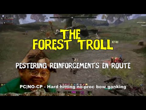 ESO PVP The Forest Troll - Slowing down enemy reinforcements | Marcarth bowgank no-proc NB