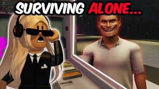 SURVIVING SHAWRMA KIOSK ALONE ON ROBLOX