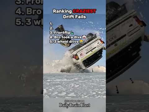 can you drift? Ranking CRAZIEST Drift Fails #cars #shorts #drift #fail