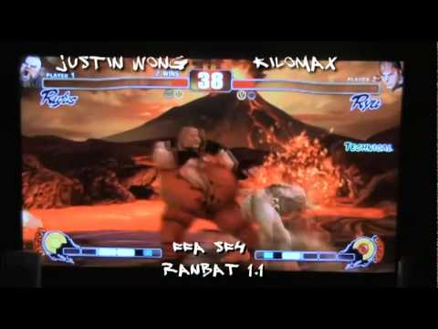 FFA SF4 RanBat 1-1(2-6-10) Justin Wong vs Kilomax
