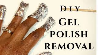 DIY Gel Polish Removal